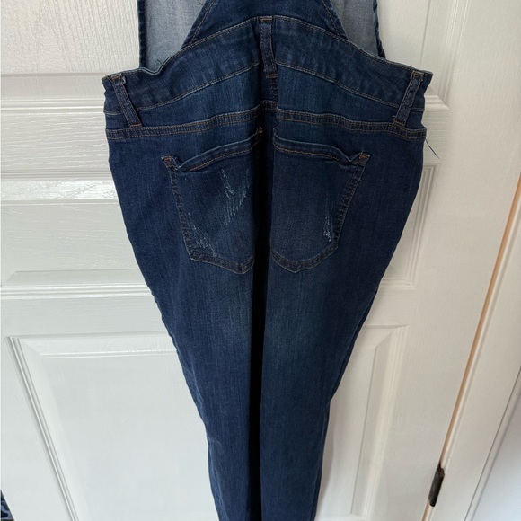 Wax Jean Classic Blue Denim Overalls - Picture 3 of 5